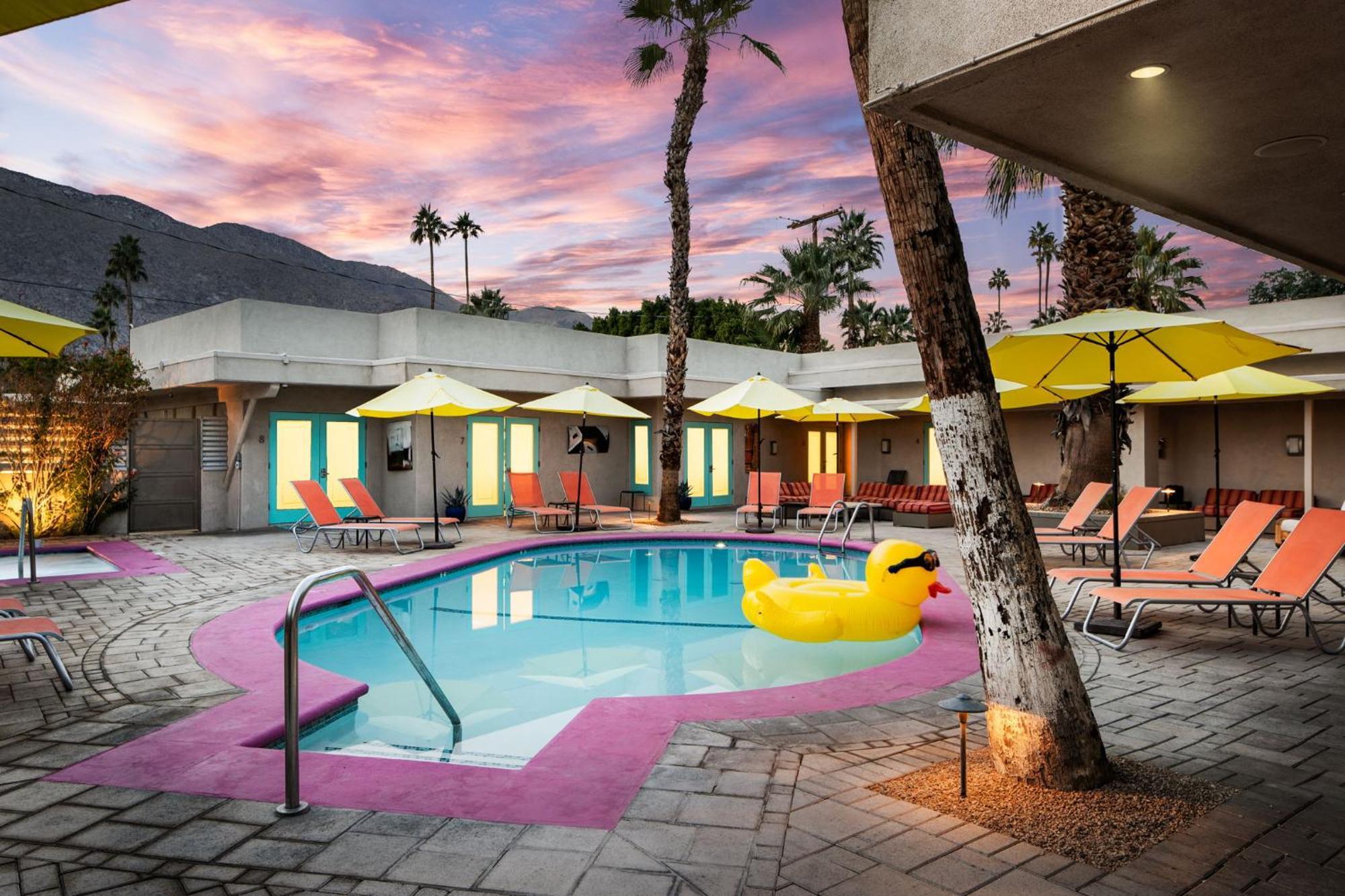 El Noa Noa Palm Springs Exterior foto