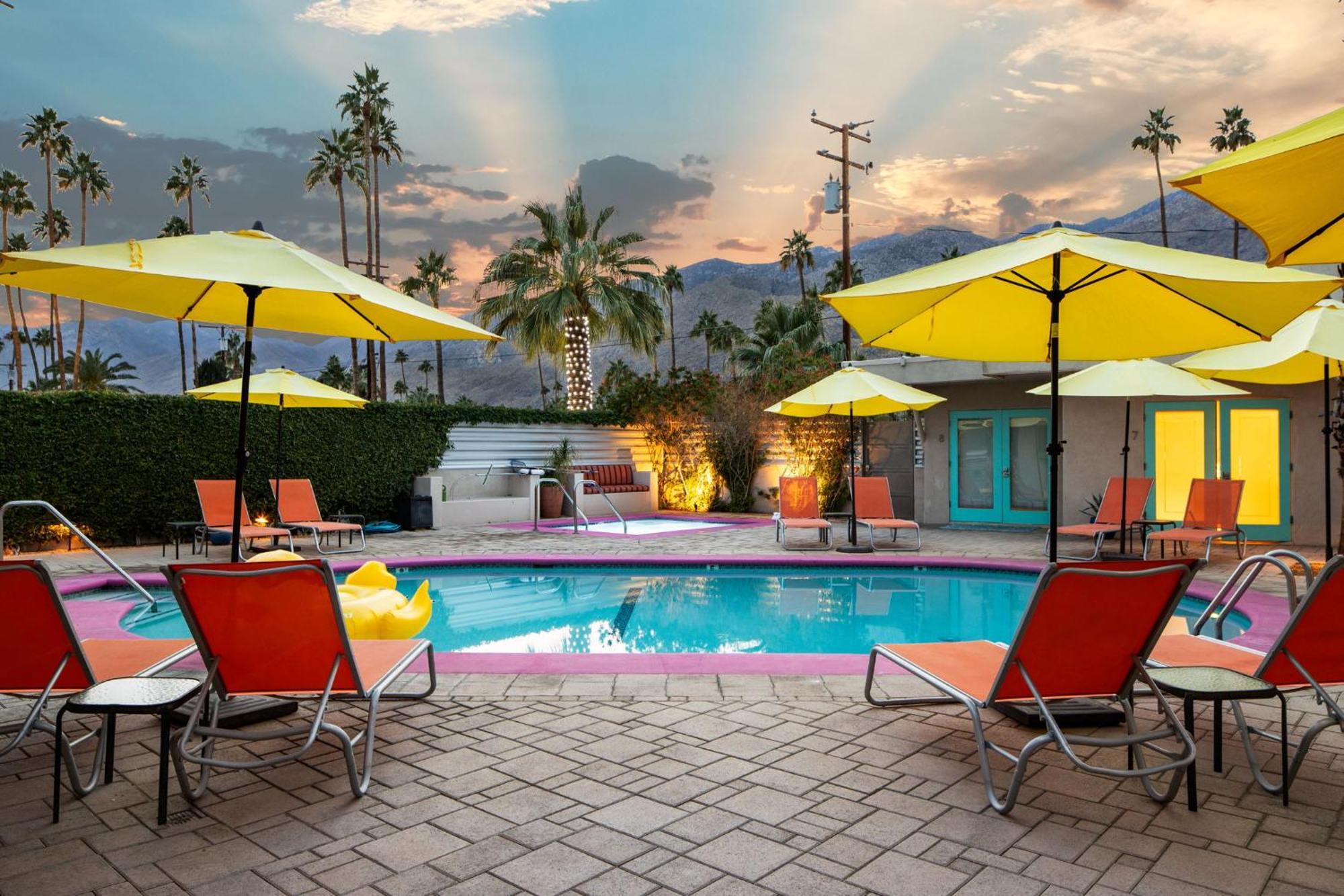 El Noa Noa Palm Springs Exterior foto